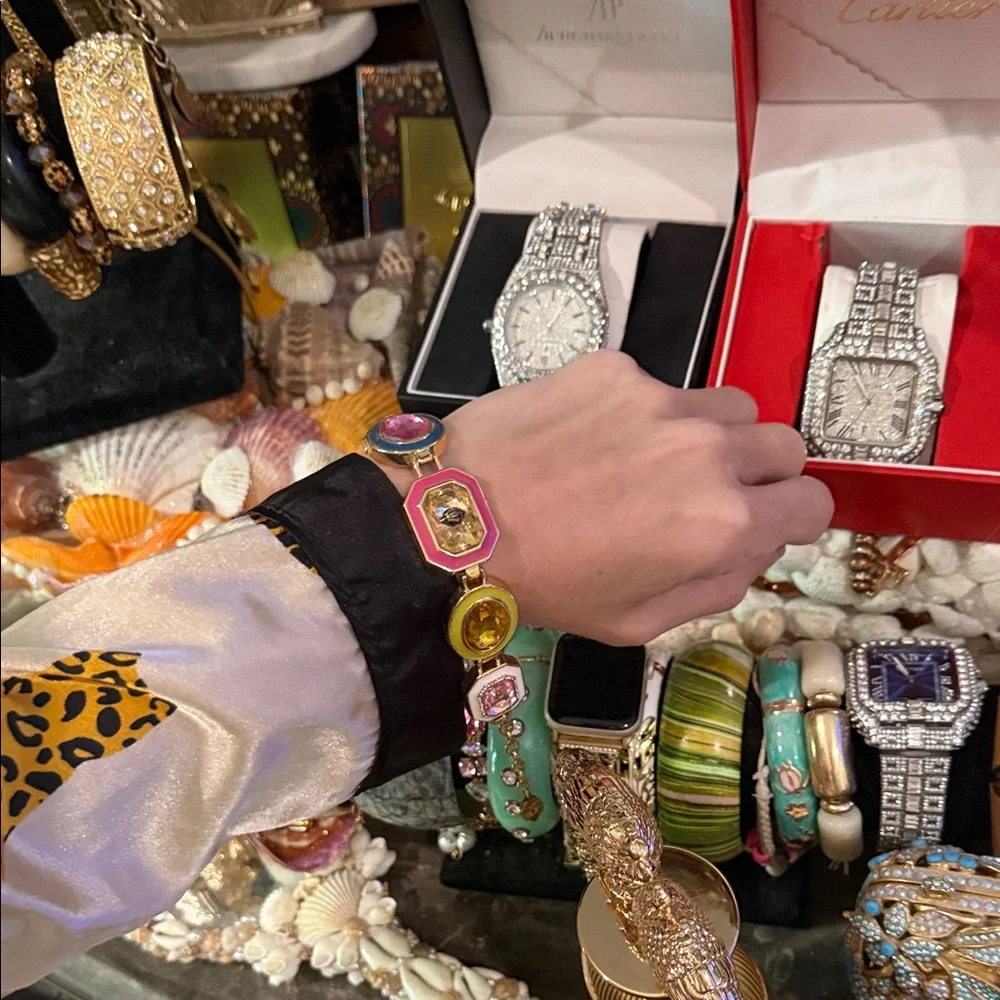 Kurt Geiger rhinestone bracelet - Picture 1 of 1